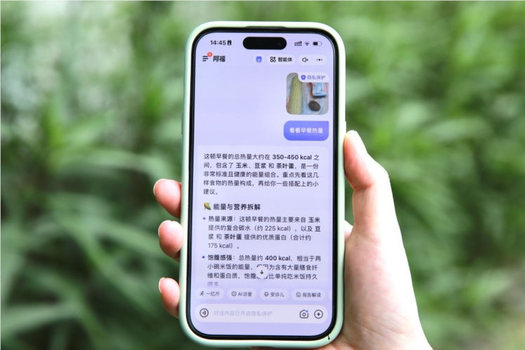 蚂蚁阿福上线AI拍饮食功能