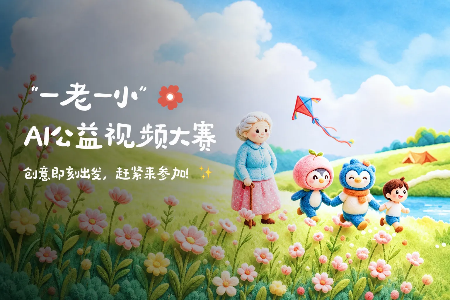用AI传递公益温度｜2026“一老一小”AI公益视频大赛面向全国高校开启征集