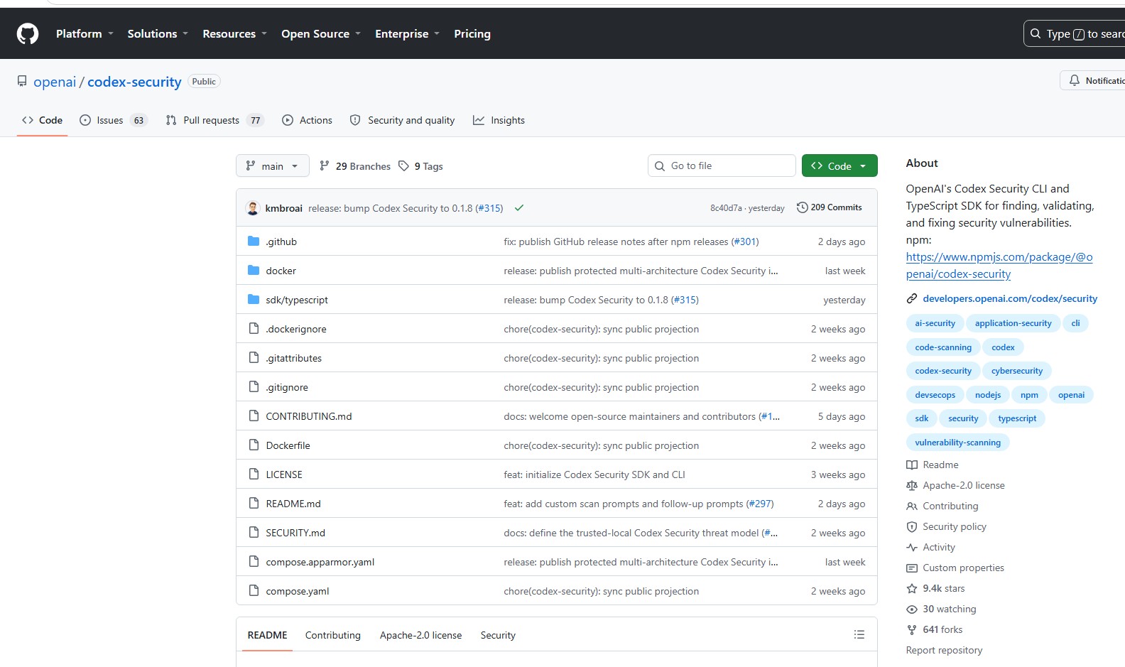 OpenAI 开源 Codex Security CLI：代码安全开始从“事后审计”，走向开发流程里的自动检查