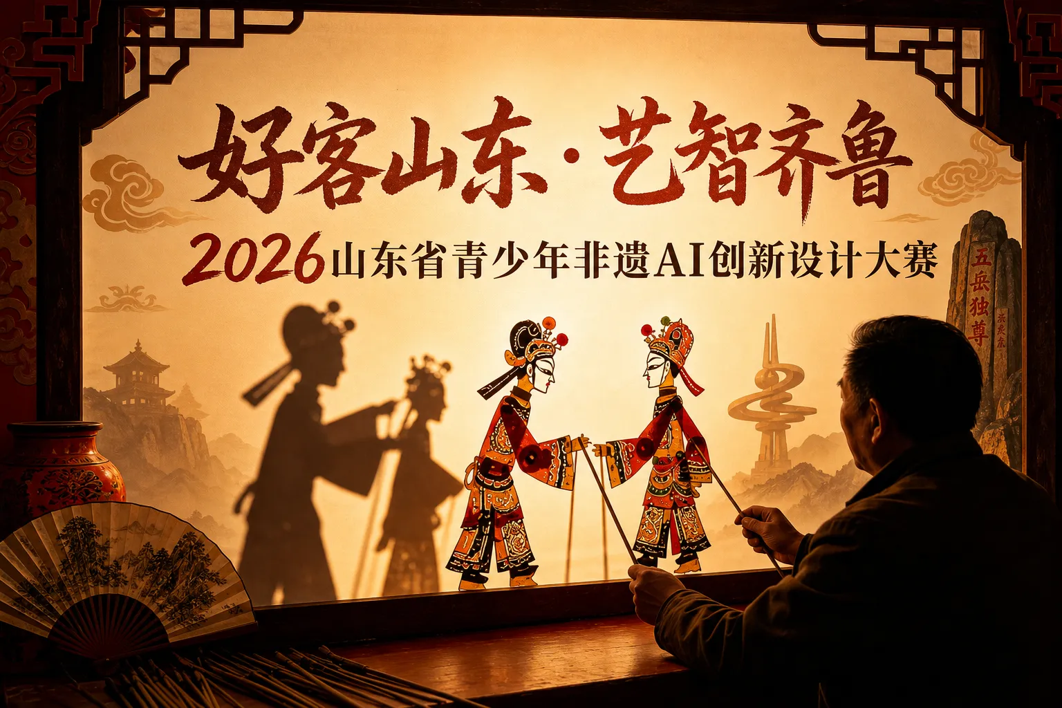 好客山东·艺智齐鲁｜2026山东省青少年非遗AI创新设计大赛