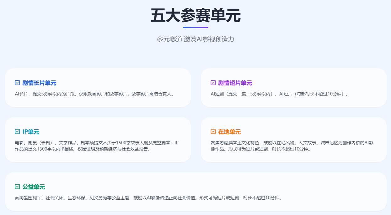首届“未来之光”2026粤港澳AI影视创意大赛