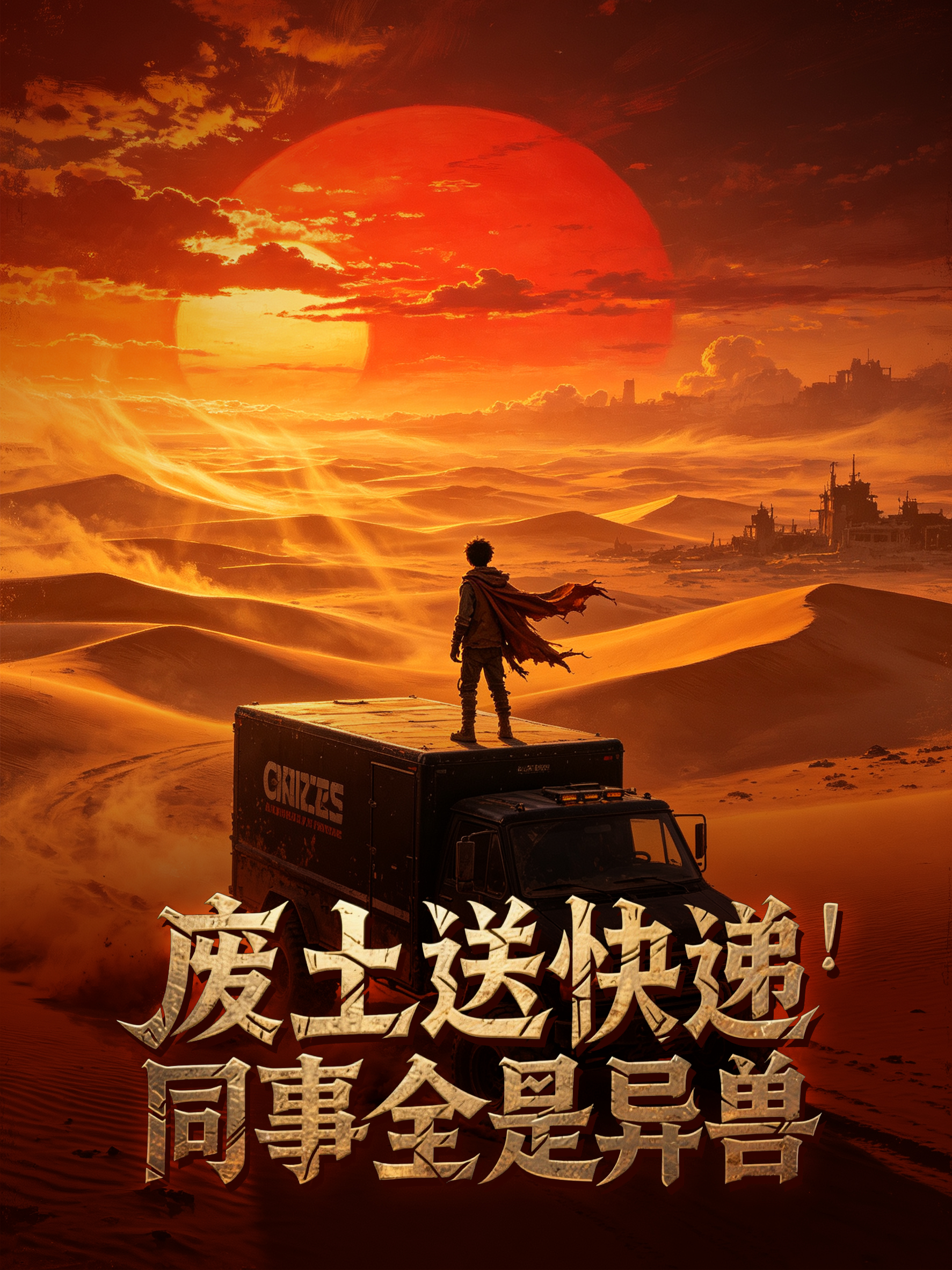废土送快递，同事全是异兽封面
