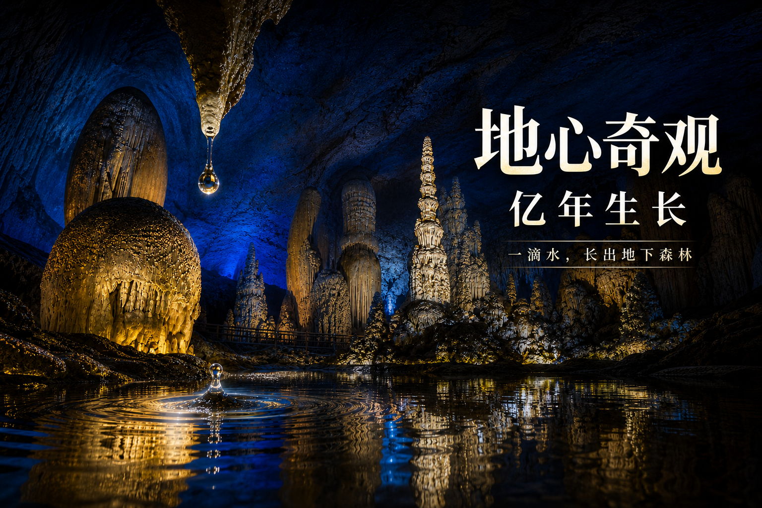一滴水，长出地下森林