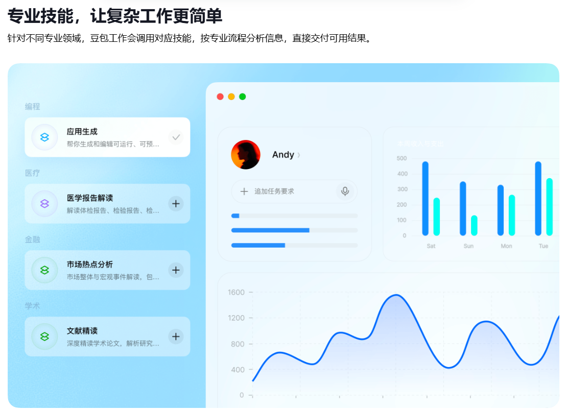 豆包工作