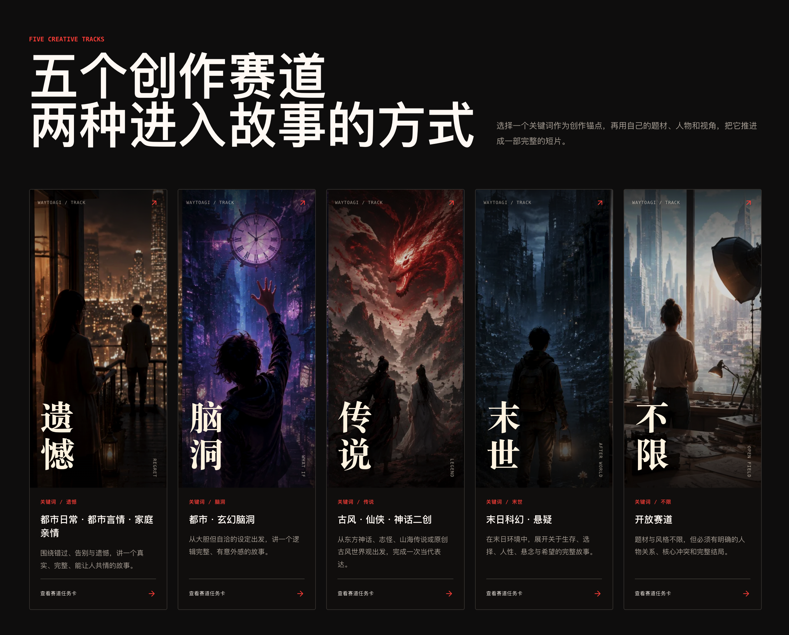 「爆款开场计划」AI短片大赛