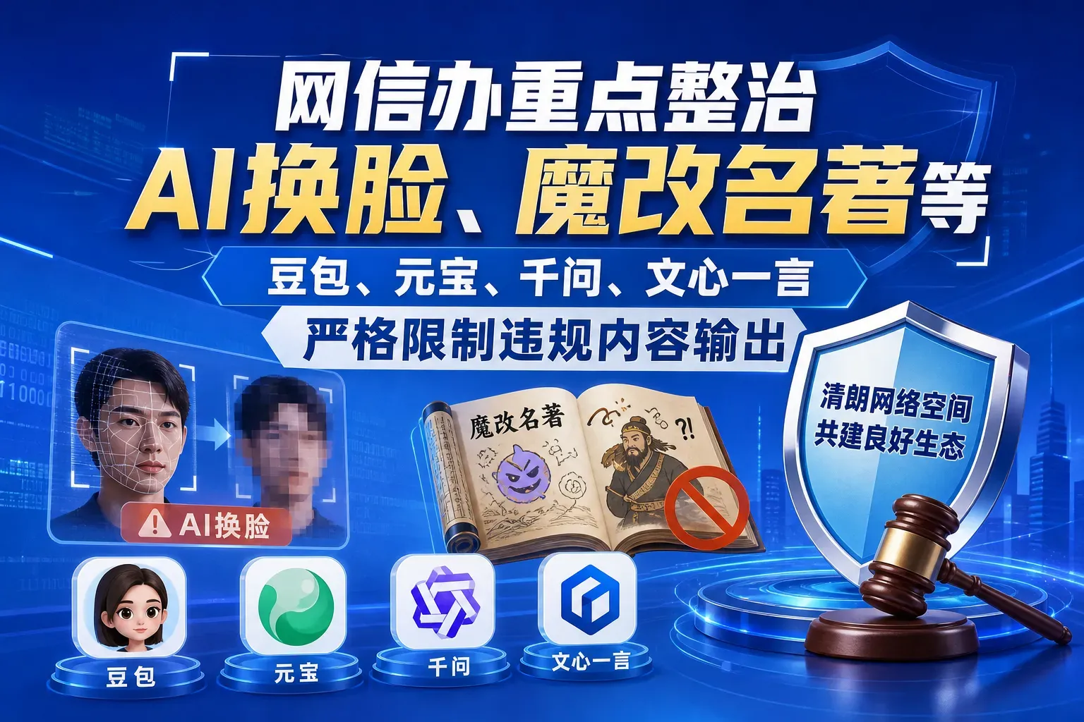 网信办公布AI乱象整治进展