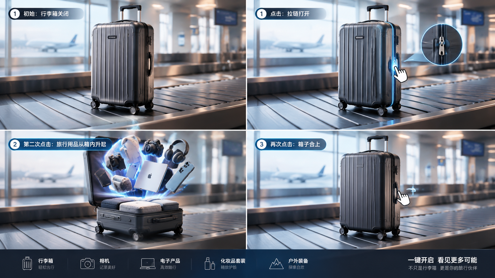 用AI和Blender，让网页里的保险箱真的打开！