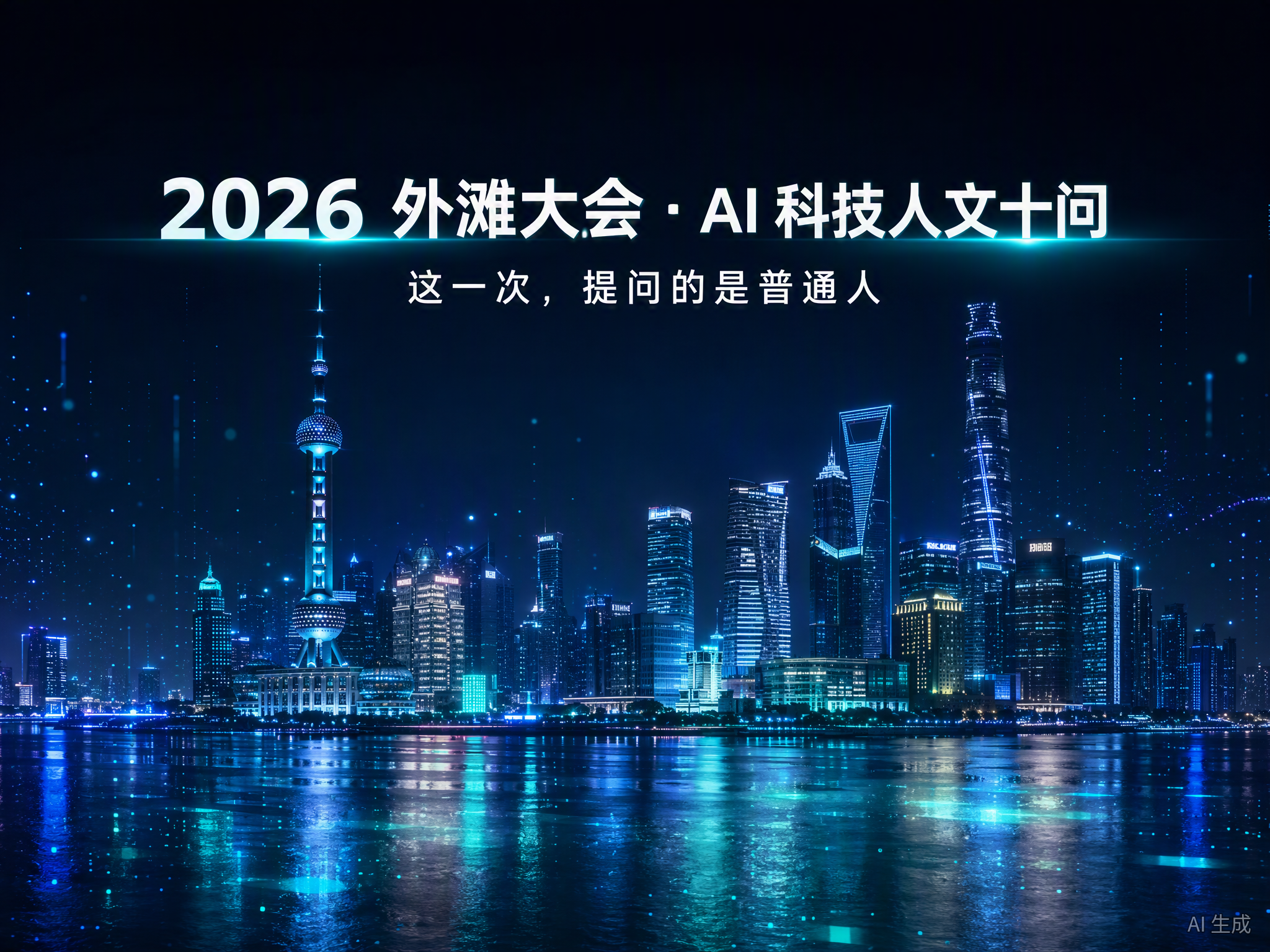 2026外滩大会发布「AI科技人文十问」：这一次，提问的是普通人