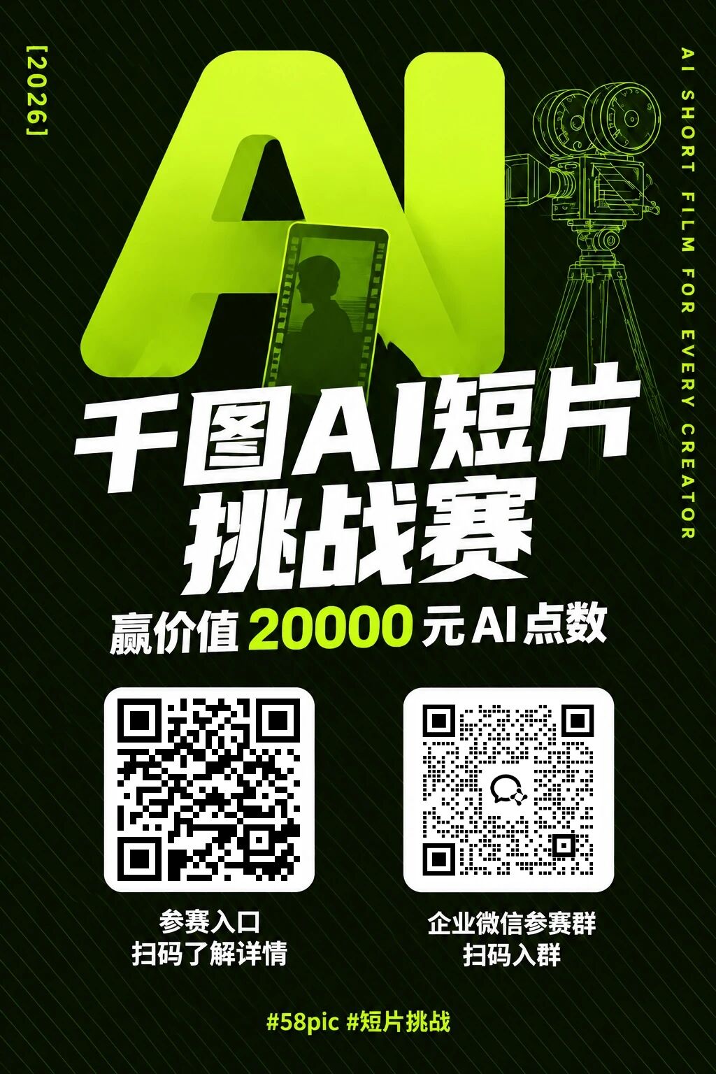 2026千图AI短片挑战赛等来挑战